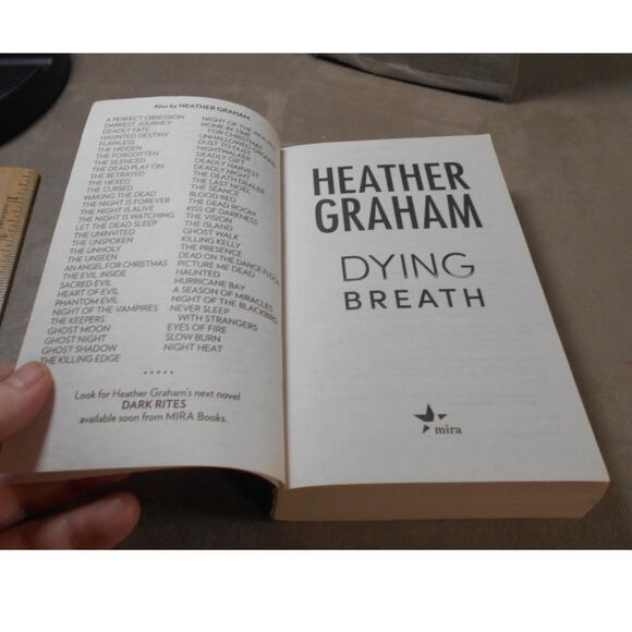 Dying Breath by Heather Graham Paperback 2017 Krewe of Hunters #21 - Picture 4 of 7